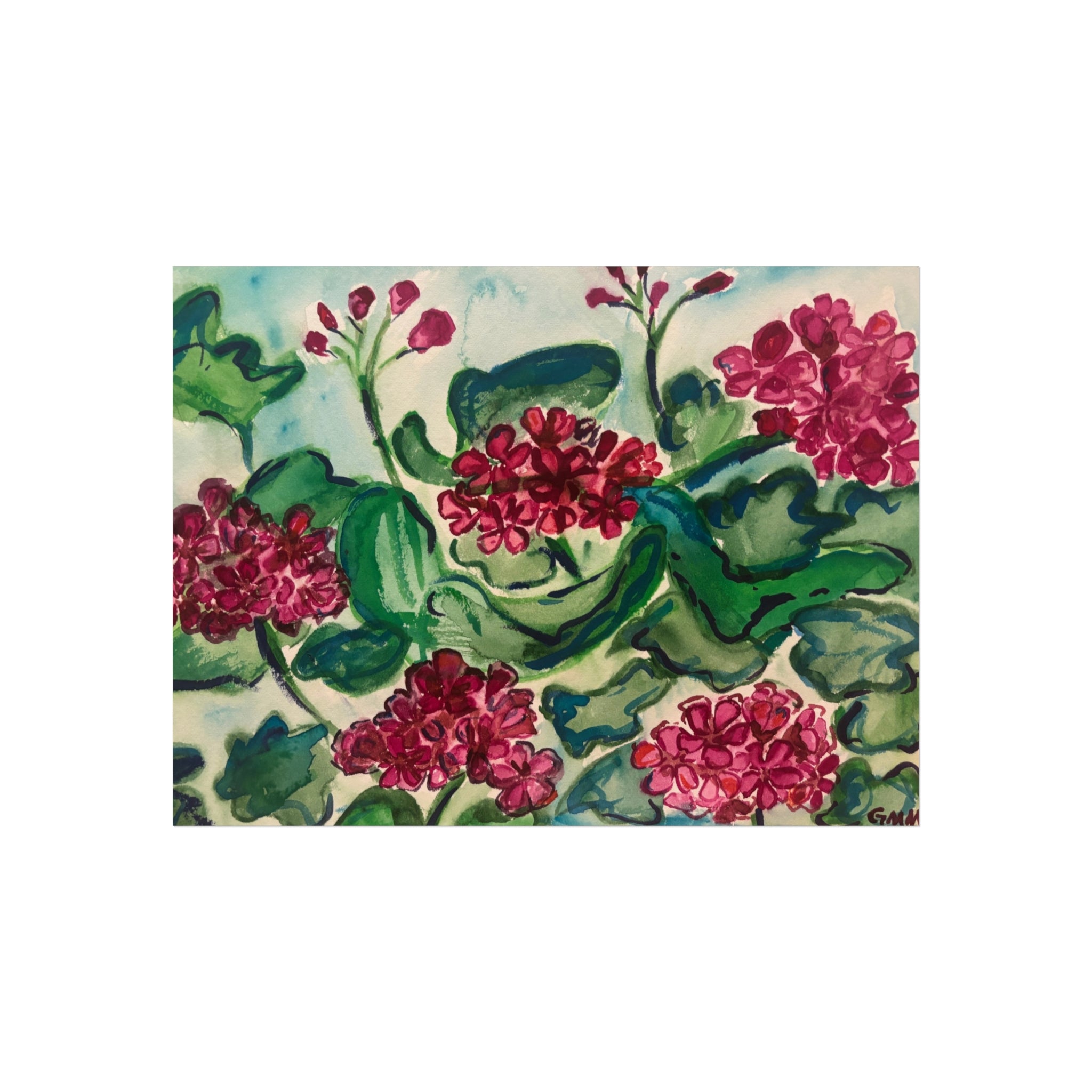 Pink Geranium Fine Art Print