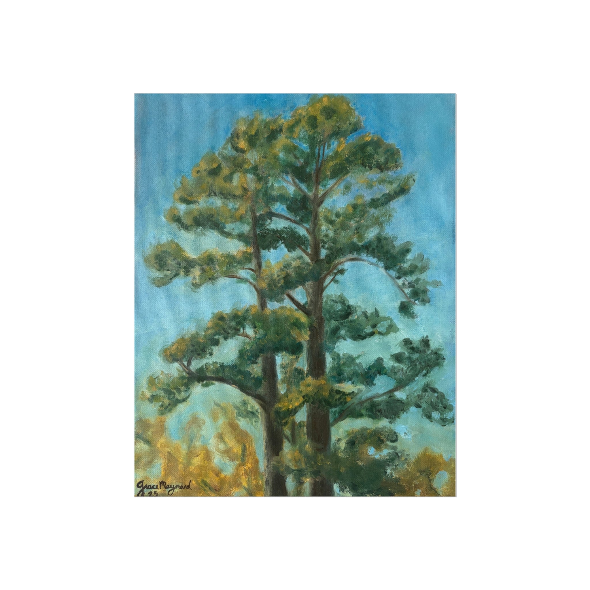 Georgia Pines Giclee Art Print