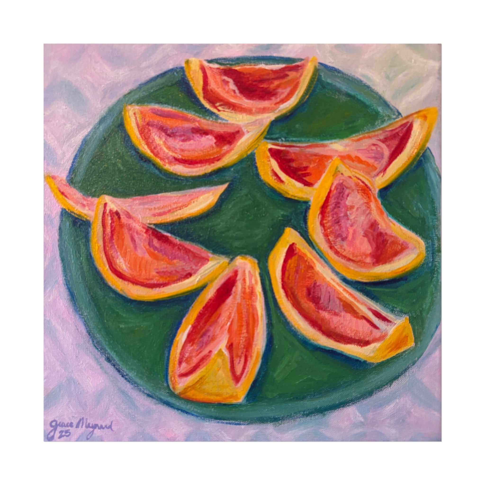 Grapefruit Giclee Art Print