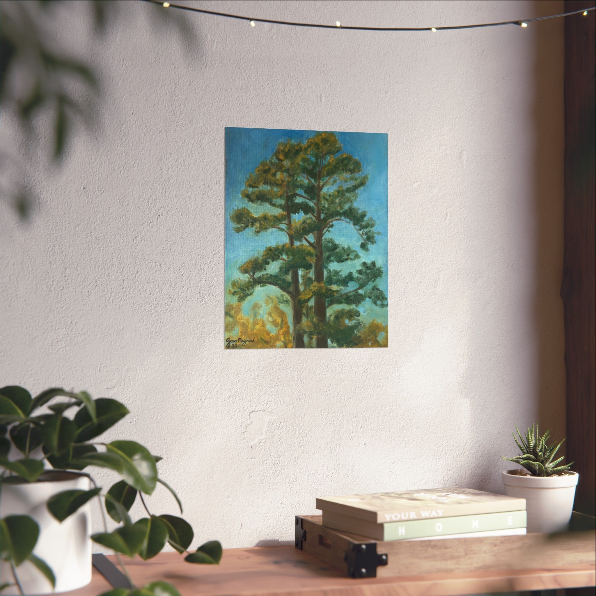 Georgia Pines Giclee Art Print